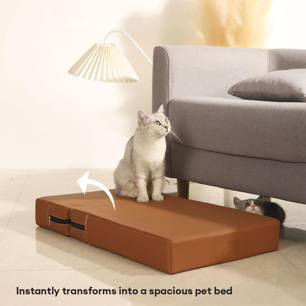 Waterproof Washable PU Leather Modular Multi-Level Pet Steps