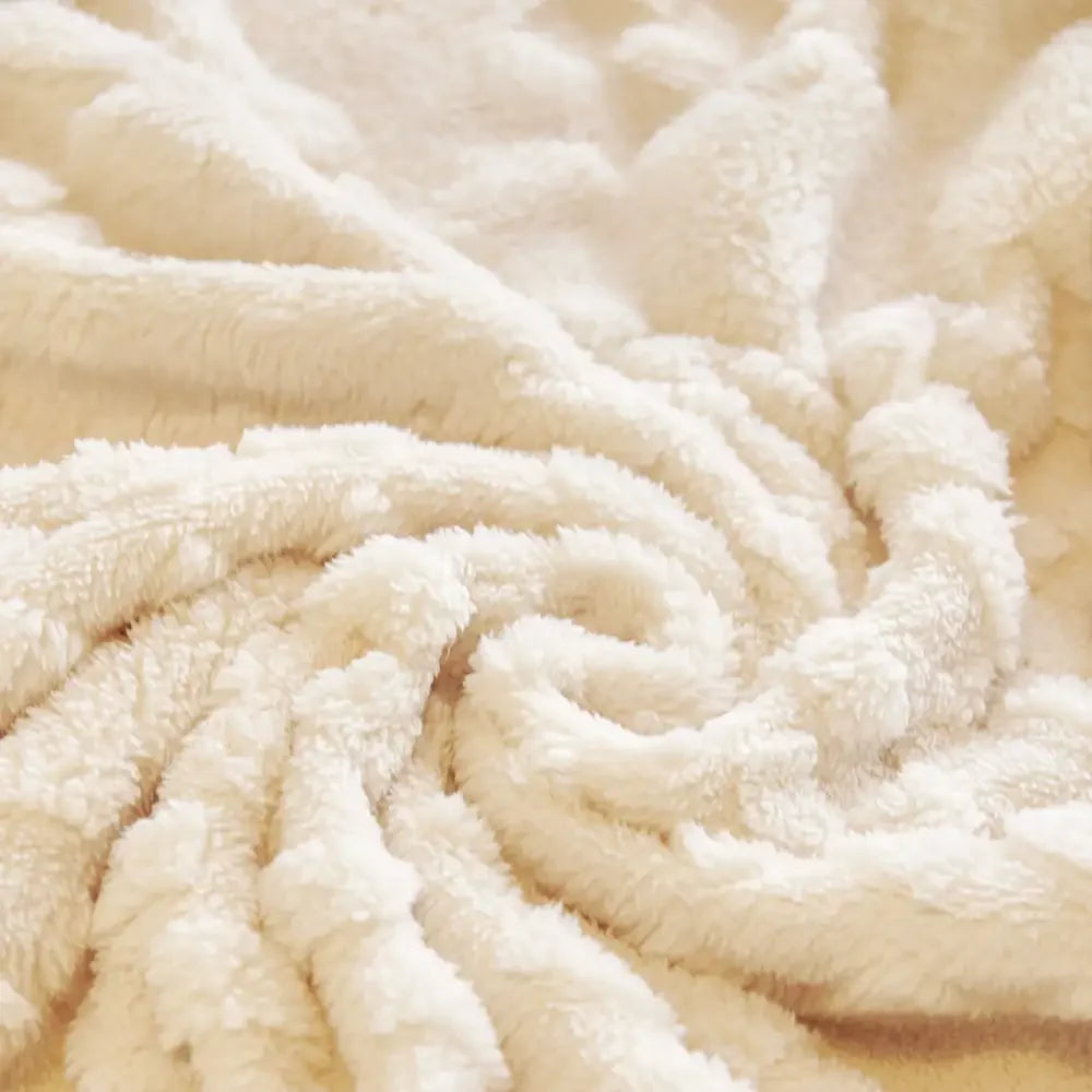 Fluffy Jacquard Velvet Scratch-Resistant Thickened Sofa Blanket Sofa Cover