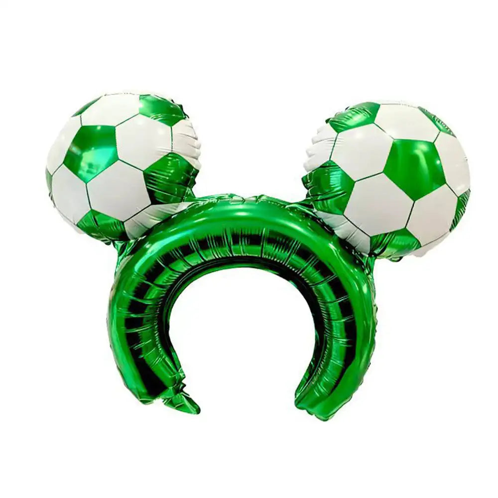 Football Boom Cheering Sticks Balloon Hair Hoop Inflatable Toy