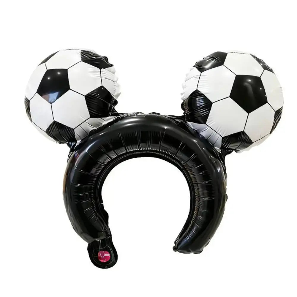 Football Boom Cheering Sticks Balloon Hair Hoop Inflatable Toy