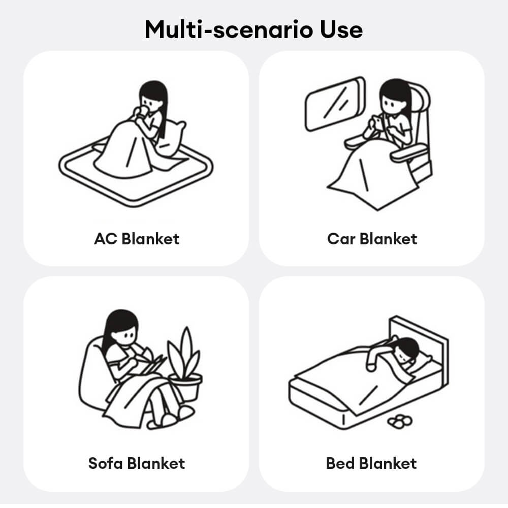 Breathable Woven Linen-Look Scratch-Resistant Throw Sofa Cover