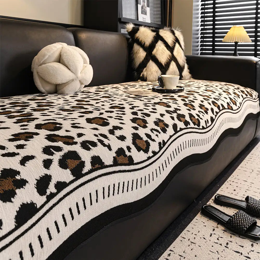 Chenille All-Season Irregular-Shaped Non-Slip Sofa Cover