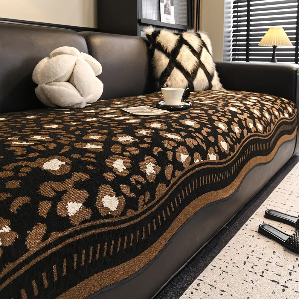 Chenille All-Season Irregular-Shaped Non-Slip Sofa Cover