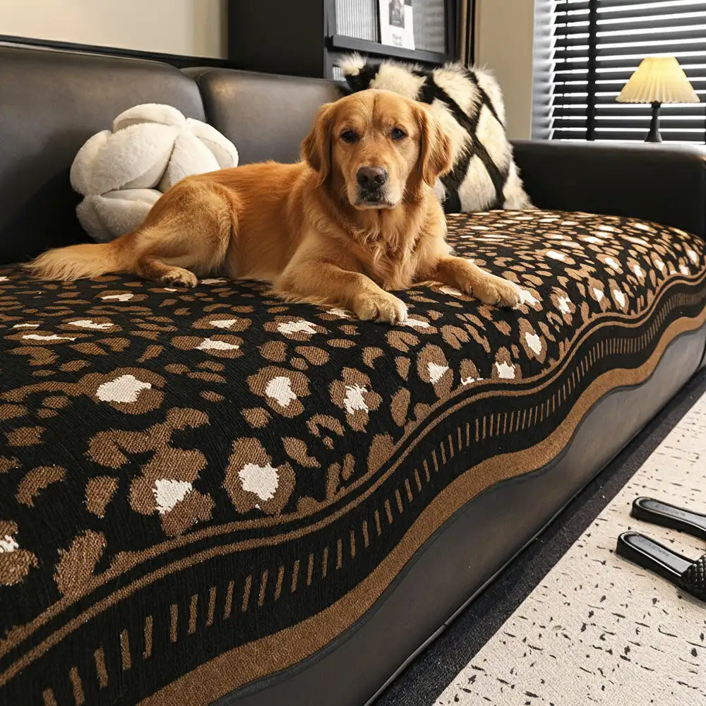 Chenille All-Season Irregular-Shaped Non-Slip Sofa Cover