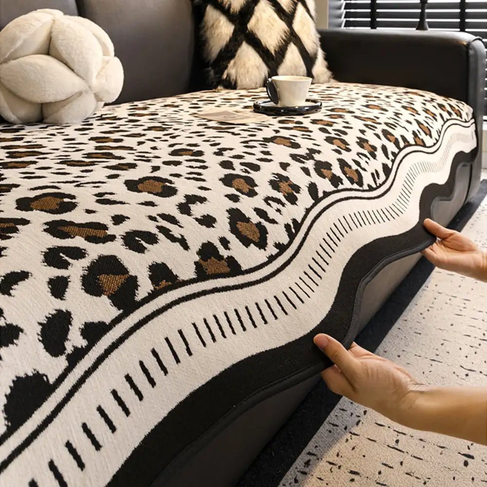 Chenille All-Season Irregular-Shaped Non-Slip Sofa Cover