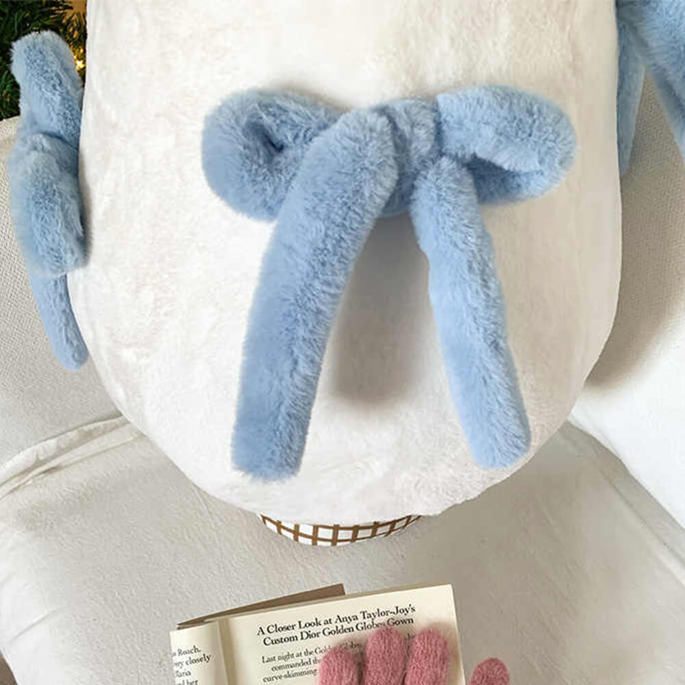 Christmas Tree Large Bow knot Decoration Multi-functional Home Sofa Pillow