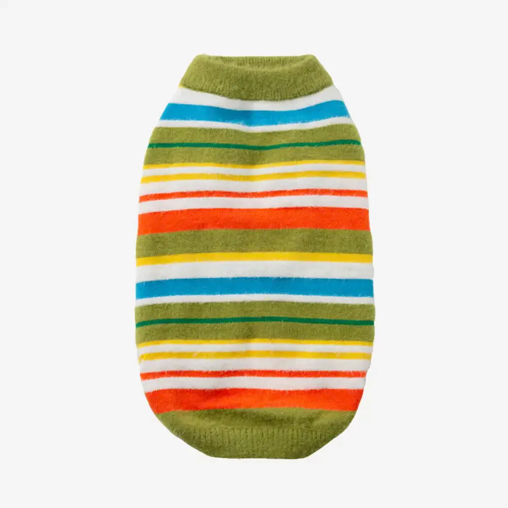 Color Blocked Striped Dog Jumper-Dog Clothes Suitable For Large Dogs