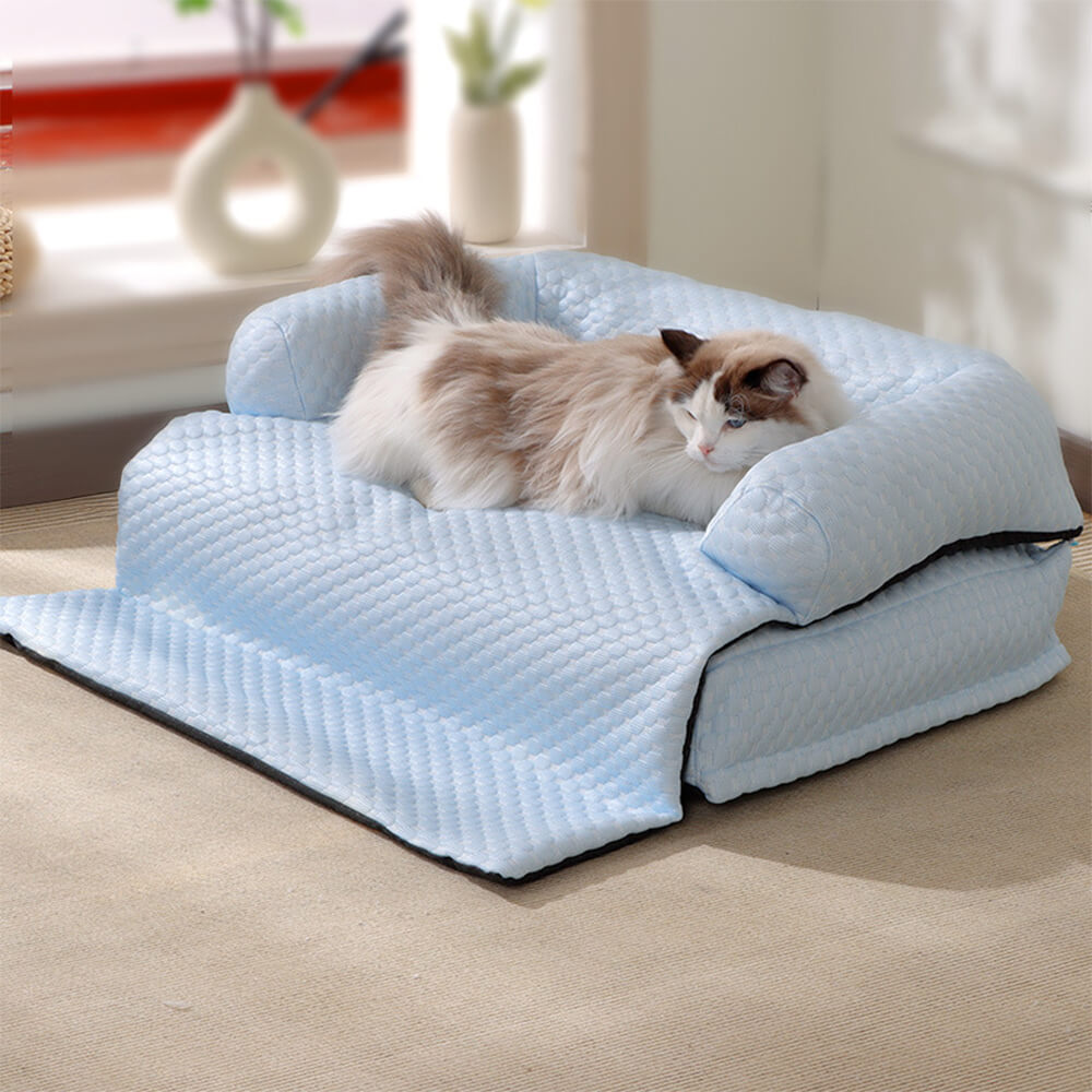 Cooling 2 in 1 Large Removable Cat & Dog Mat Sofa Cover