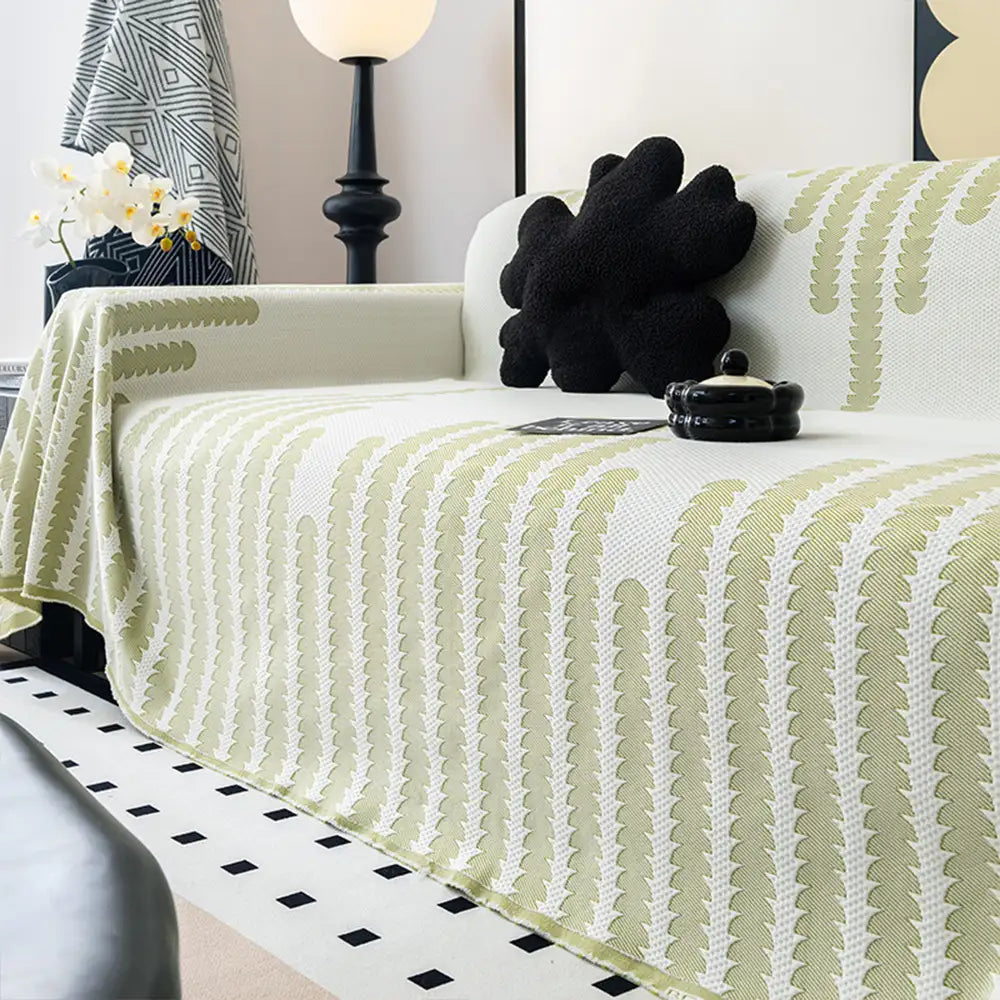 Cooling Ice Silk Breathable Sofa Throw Blanket Washable Sofa Cover