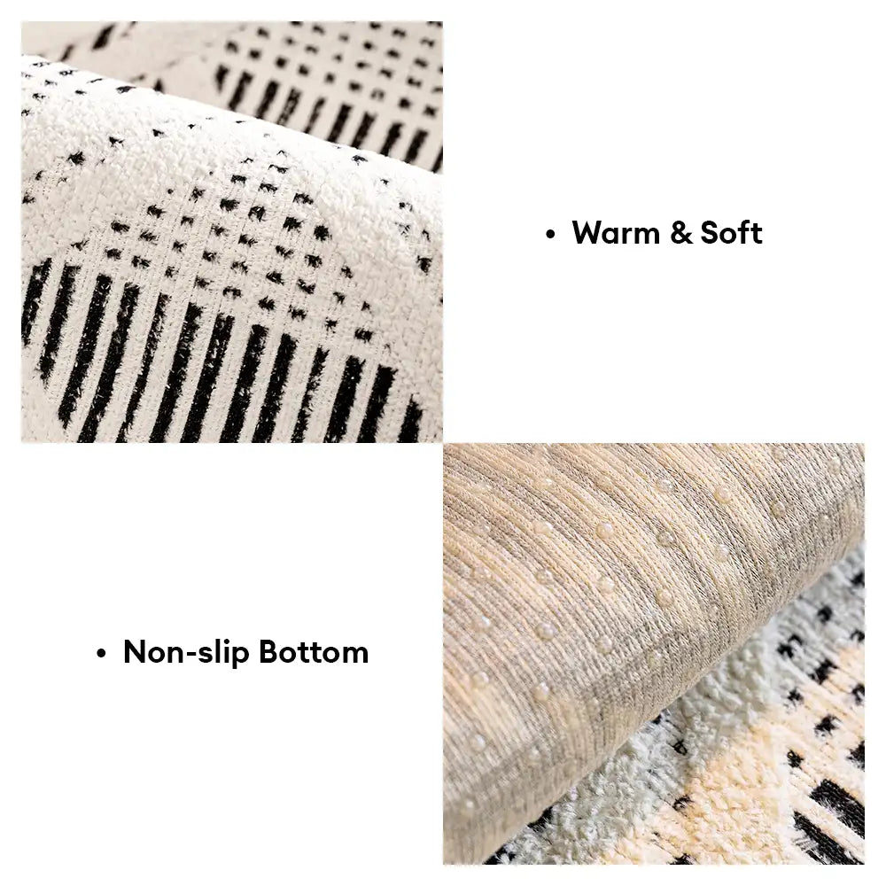 Creative Plaid Pattern Anti-Cat Scratch And Non-Slip Sofa Cover - Suitable For All Seasons