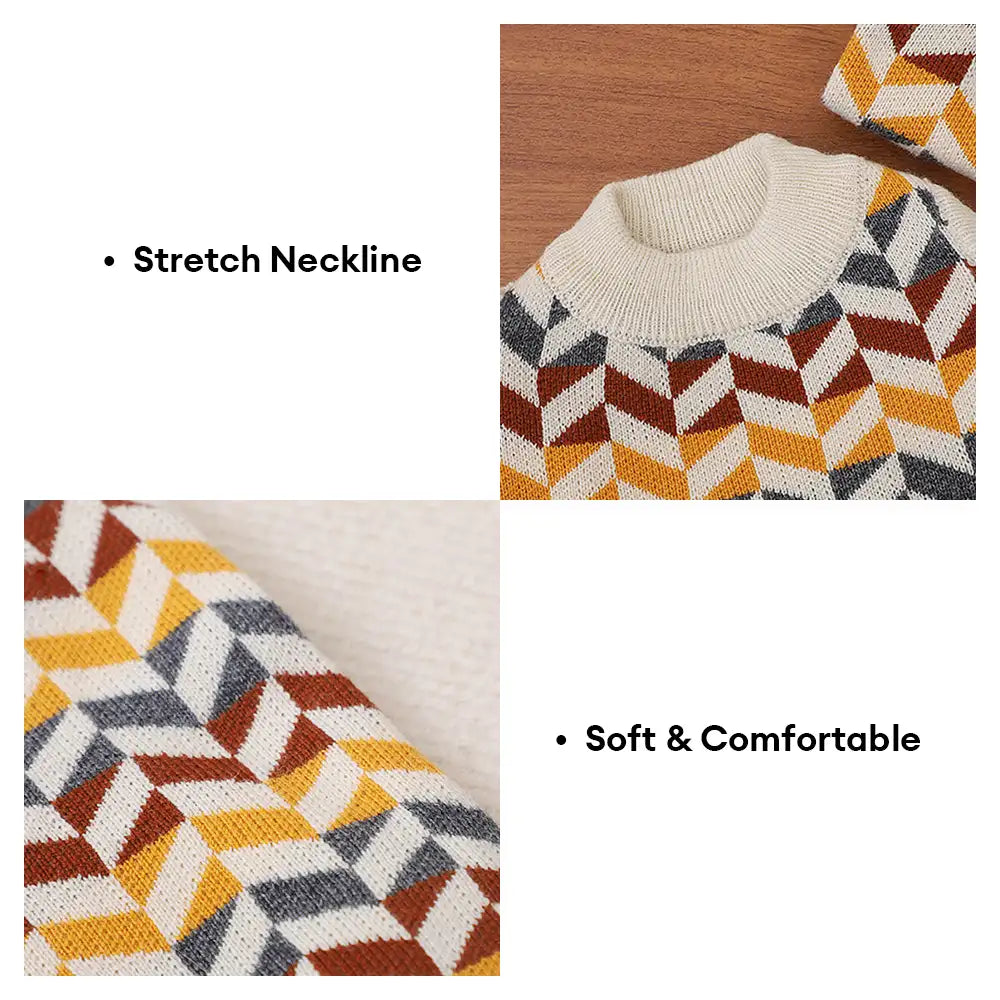 Diamond Striped Dachshund Dog Jumper Dog Clothes Sweater