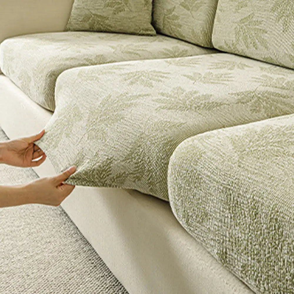 Elastic Chenille All-Season Anti-Scratch Full-Coverage Sofa Cover