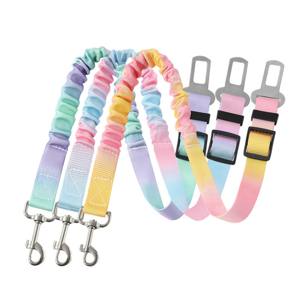 Gradient Elastic Shock-Absorbing Pet Car Safety Belt