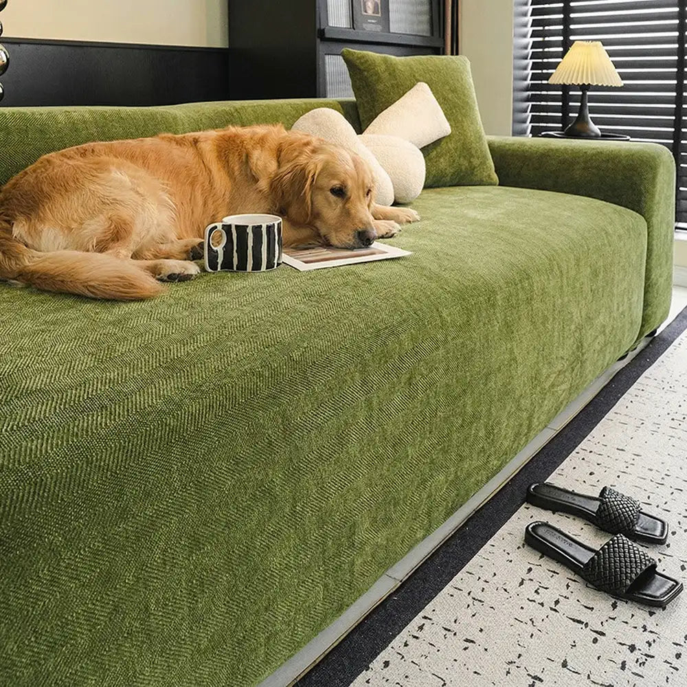 Herringbone Full Coverage Scratch-Resistant Armchair Cover Sofa Protection Sofa Cover