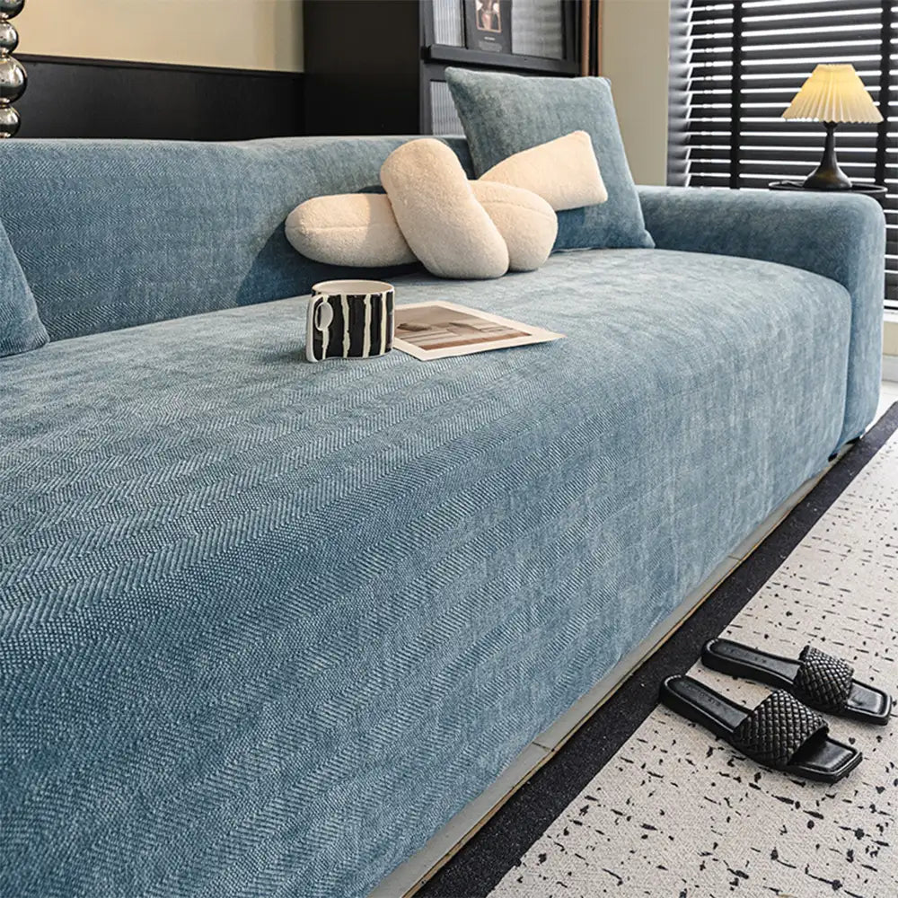 Herringbone Full Coverage Scratch-Resistant Armchair Cover Sofa Protection Sofa Cover