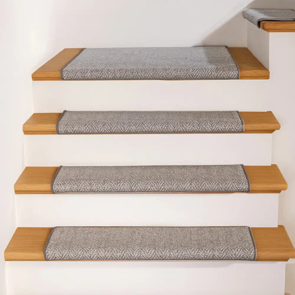 Herringbone Wear-Resistant Stair Protection Tape Free Carpet Stair Treads