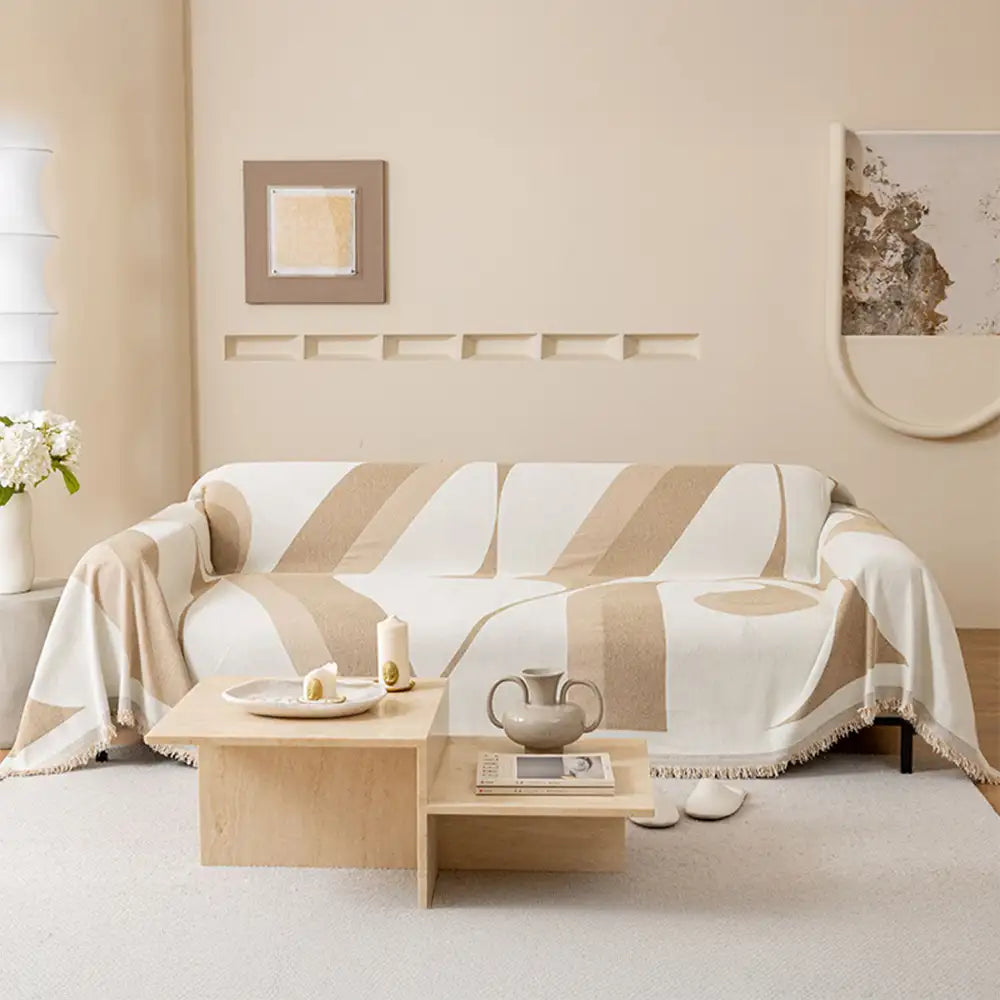 Modern Art Chenille All-Season Universal Fit Multifunctional Sofa Cover