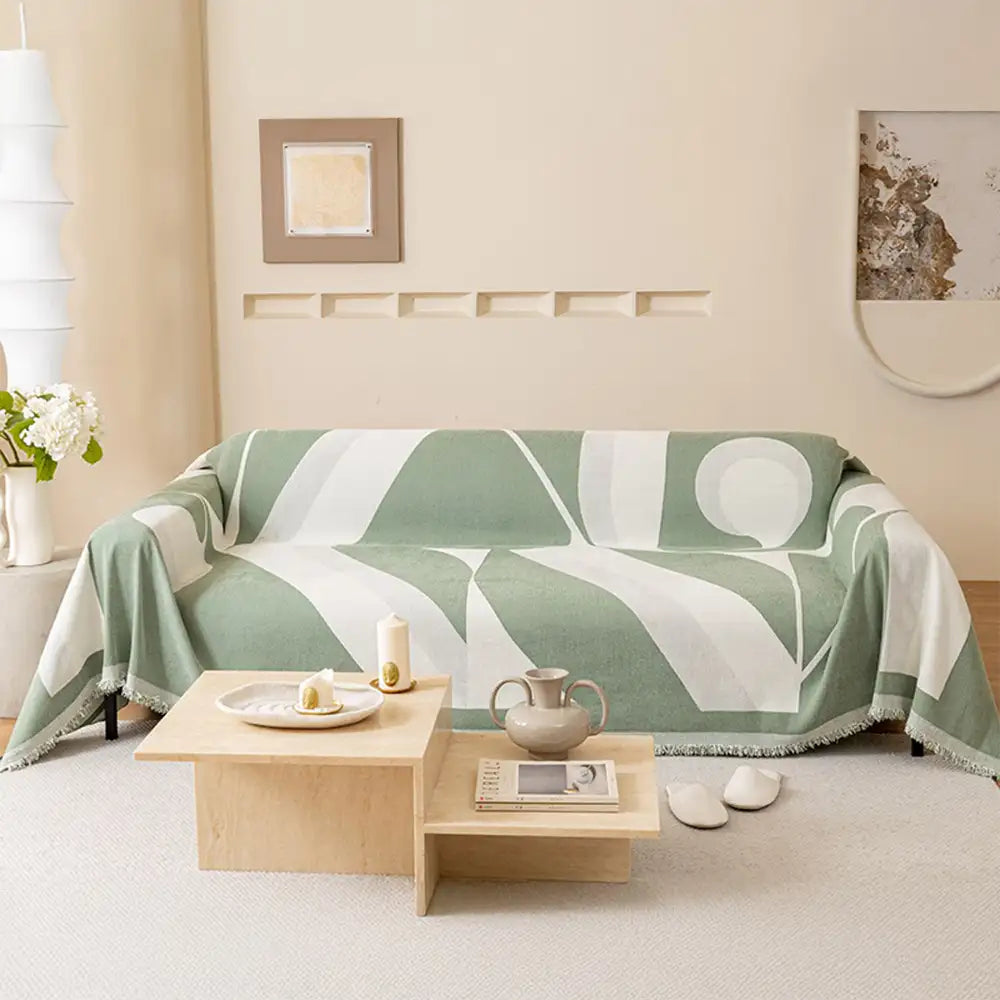 Modern Art Chenille All-Season Universal Fit Multifunctional Sofa Cover