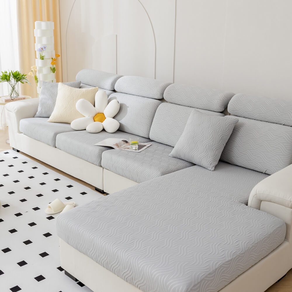 Modern Cooling Ice Silk Water-resistant Antifouling Stretch Sofa Cover