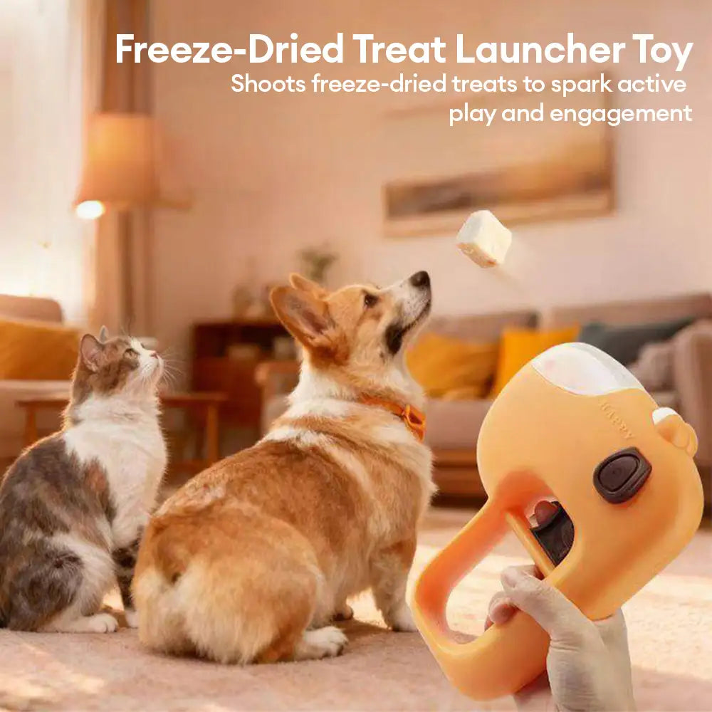 Pet Treat Launcher Cat Toy