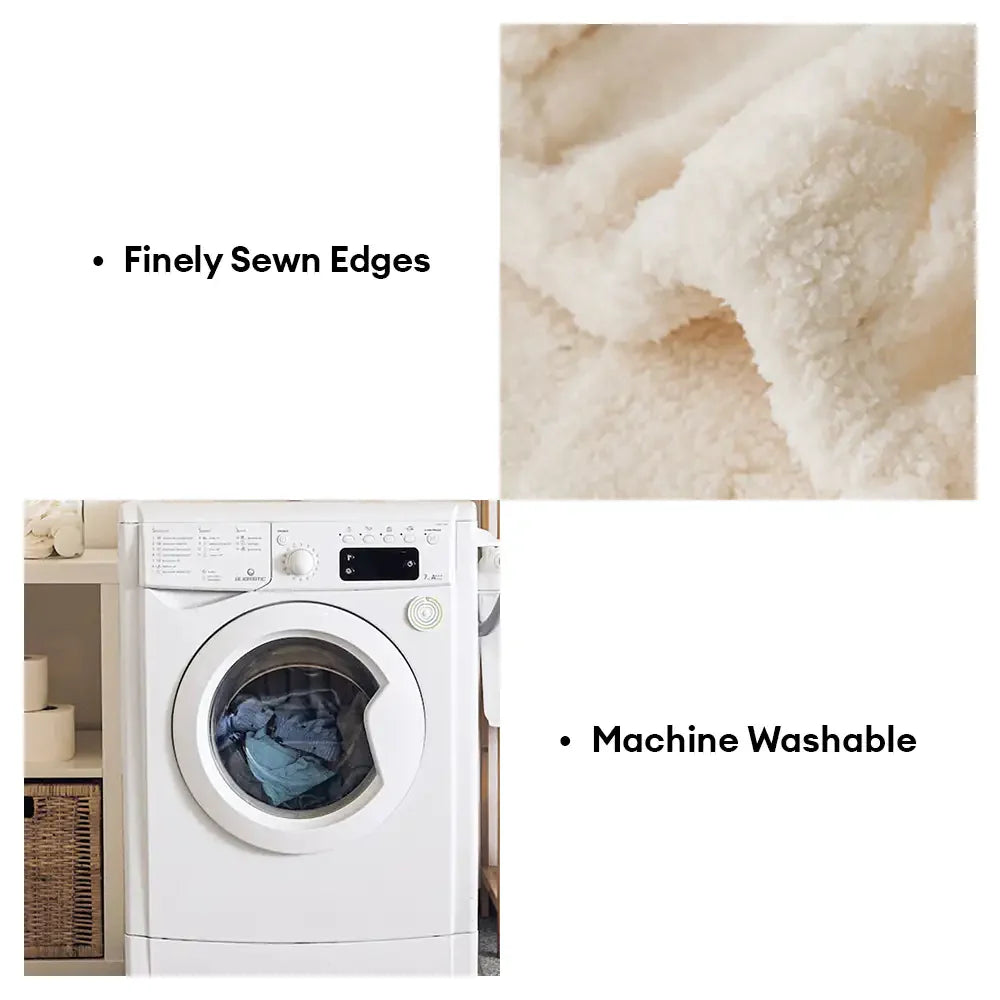 Plush Stone-Shaped Creative Texture Stretch Universal Fully Fitted Sofa Cover