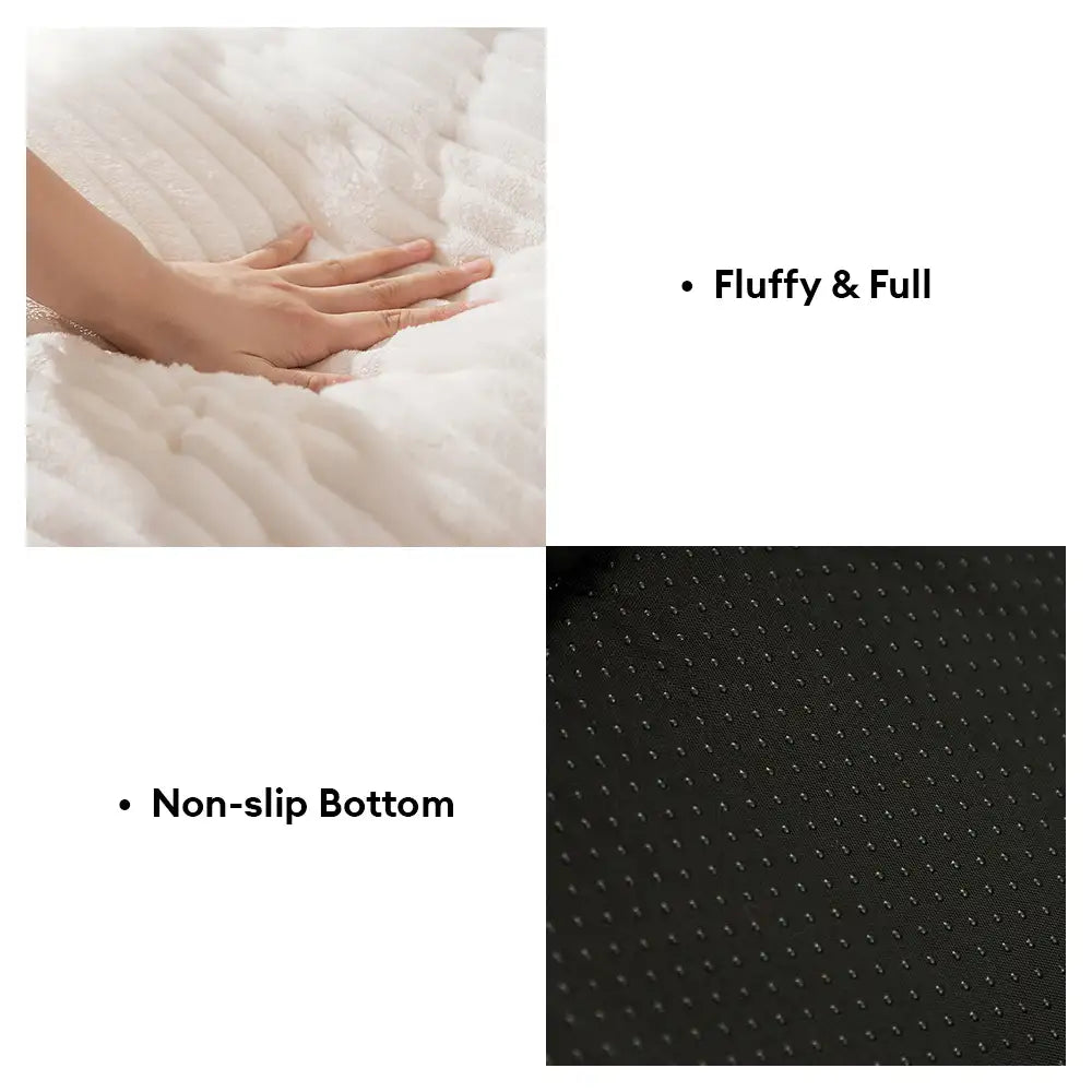 Plush Warm Comfortable Round Deep Sleep Dog Bed