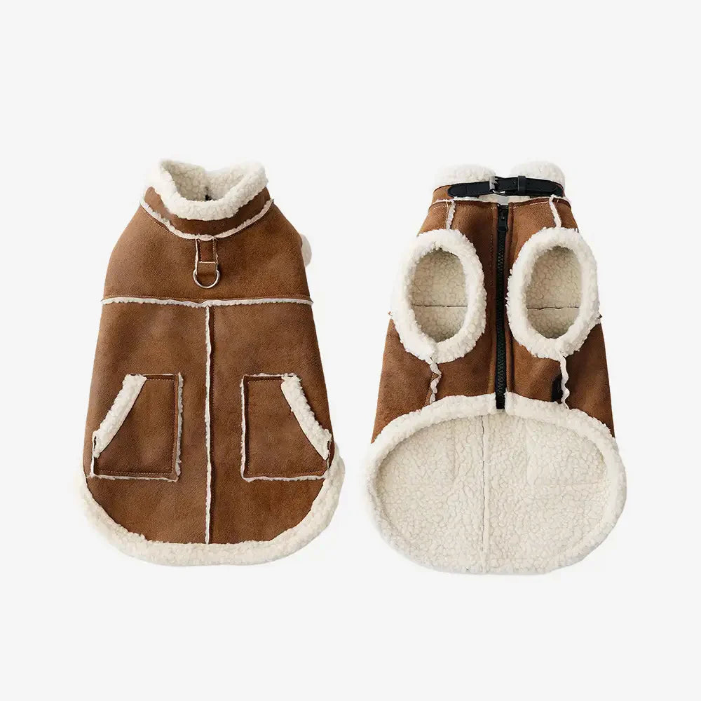 Retro Suede Dachshund Dog Jumper Dog Clothes