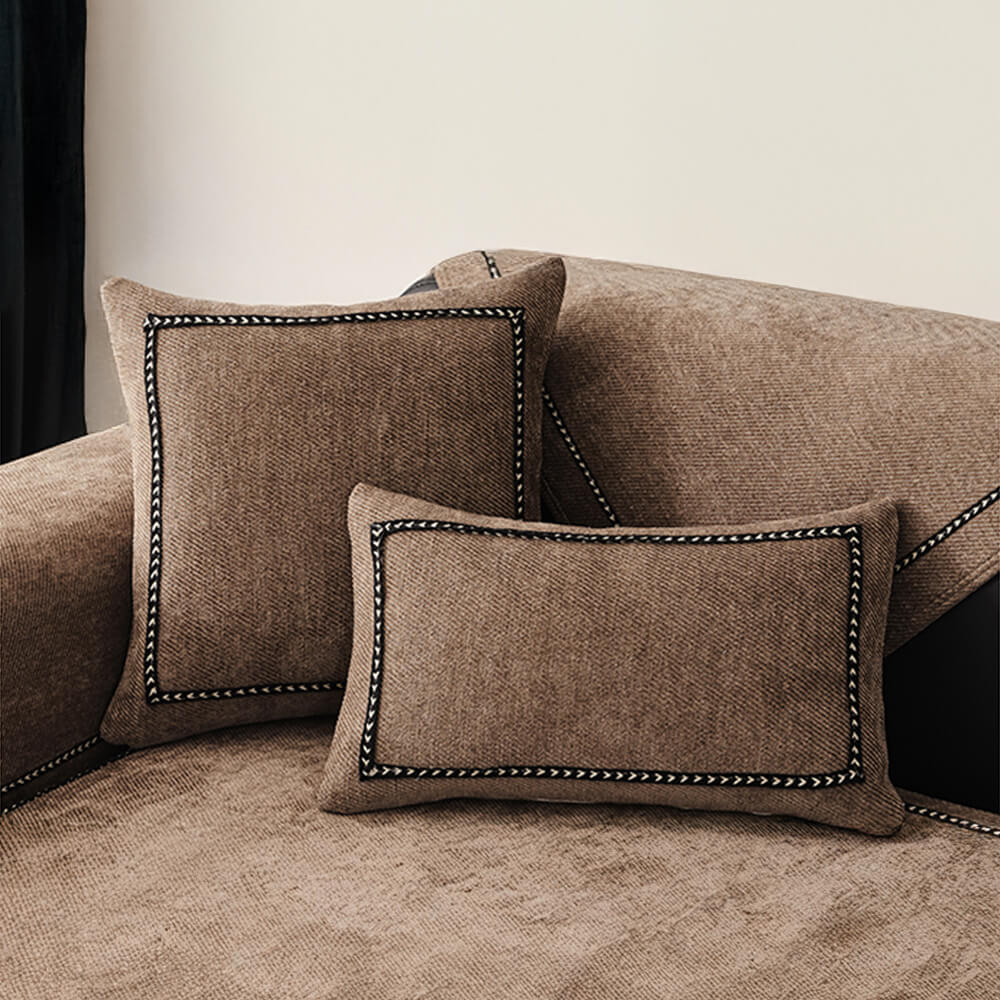 Simple Modern Jacquard High-Weight Non-Slip Chenille Outdoor Garden Sofa Cover