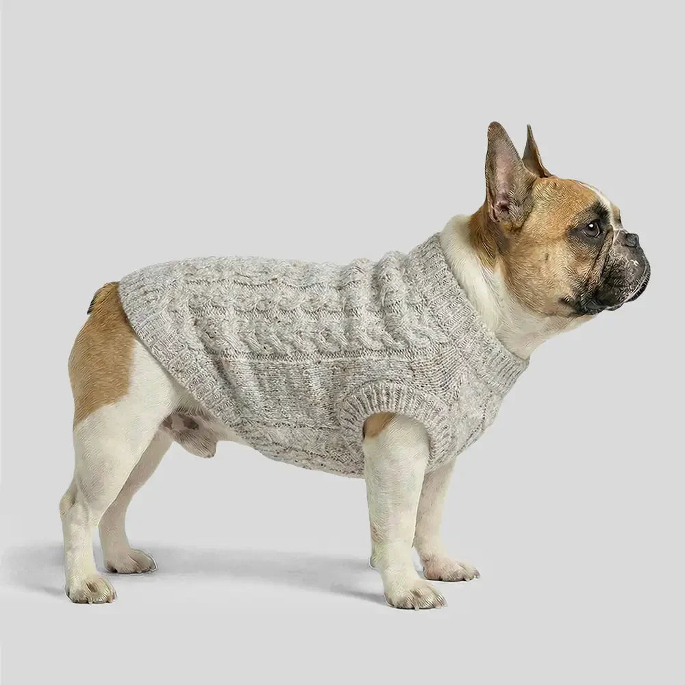 Soft Warm Thick-Knitted Dog Jumper Dog Clothing