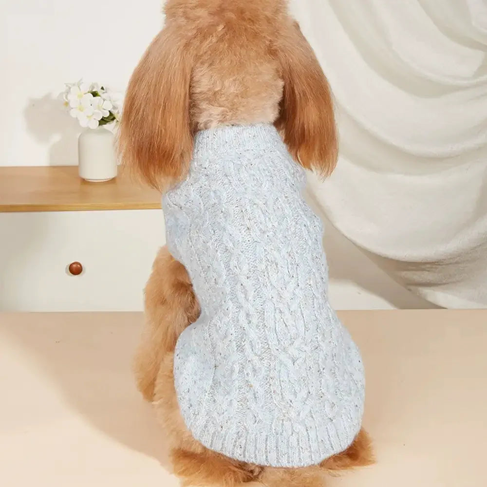 Soft Warm Thick-Knitted Dog Jumper Dog Clothing