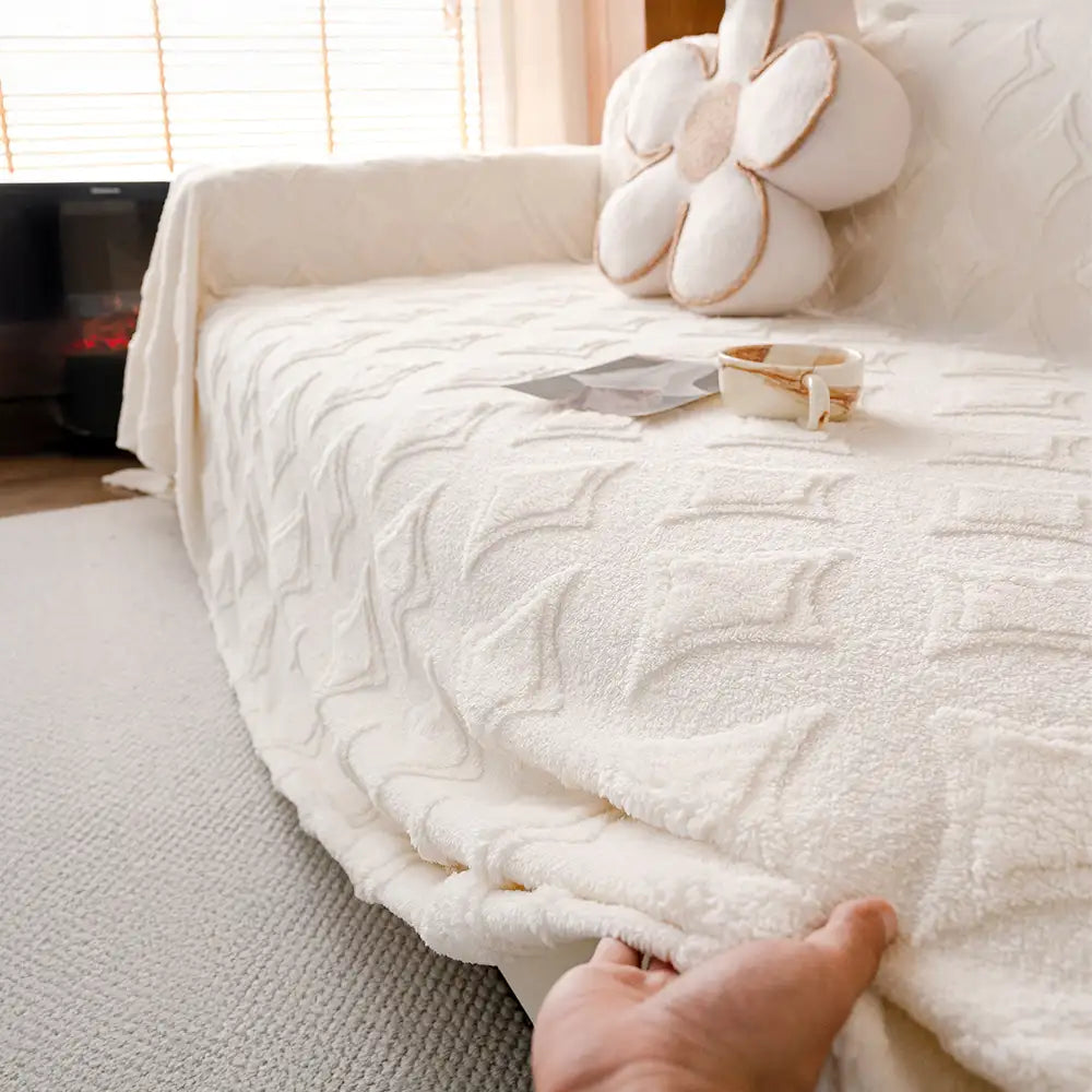 Star Series Plush Multifunctional Sofa Protective Sofa Cover