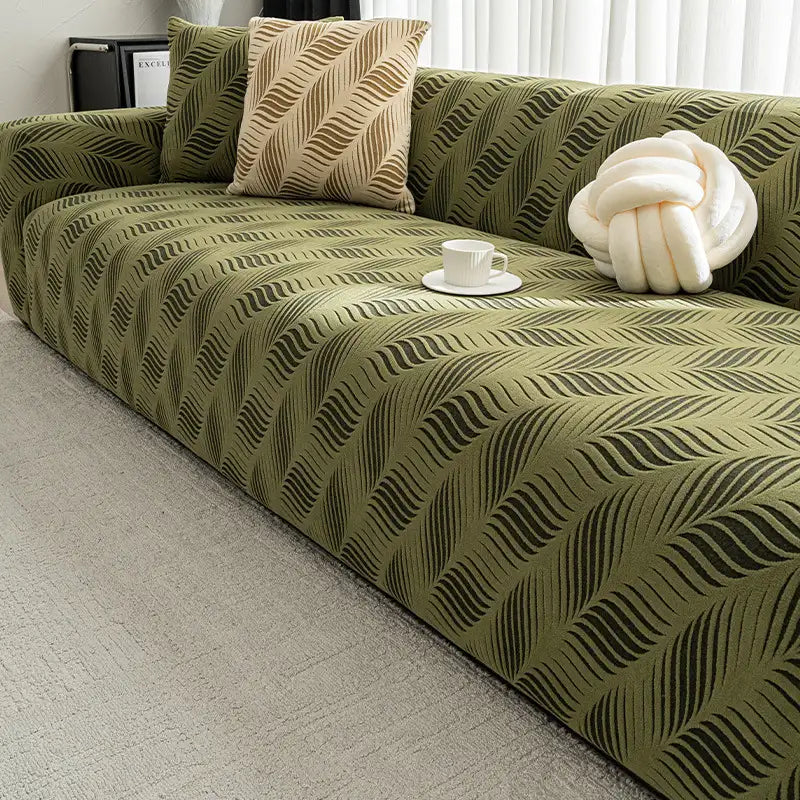 Jacquard Anti-Scratch Armchair Cover Settee Cover Stretch Sofa Cover