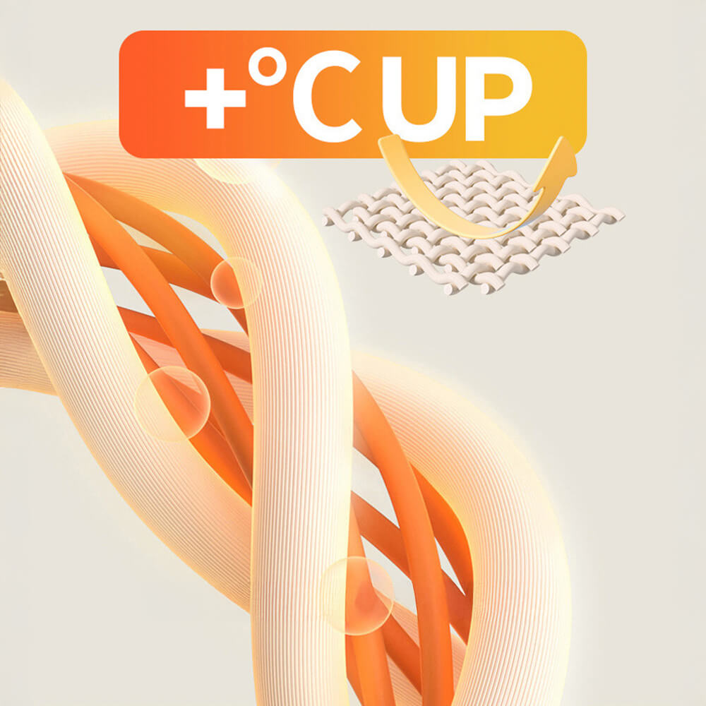 Warm Chequerboard Plush Mattress Topper and Pillowcase