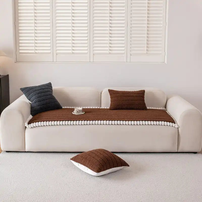 Warm Thick Comfortable Sofa Decoration Non-slip Sofa Cover