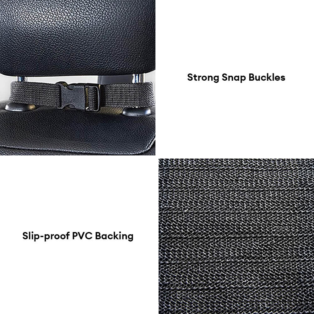 Waterproof Multi-Use Car Dog Seat Cover – Convertible Back Seat Protector for Pets