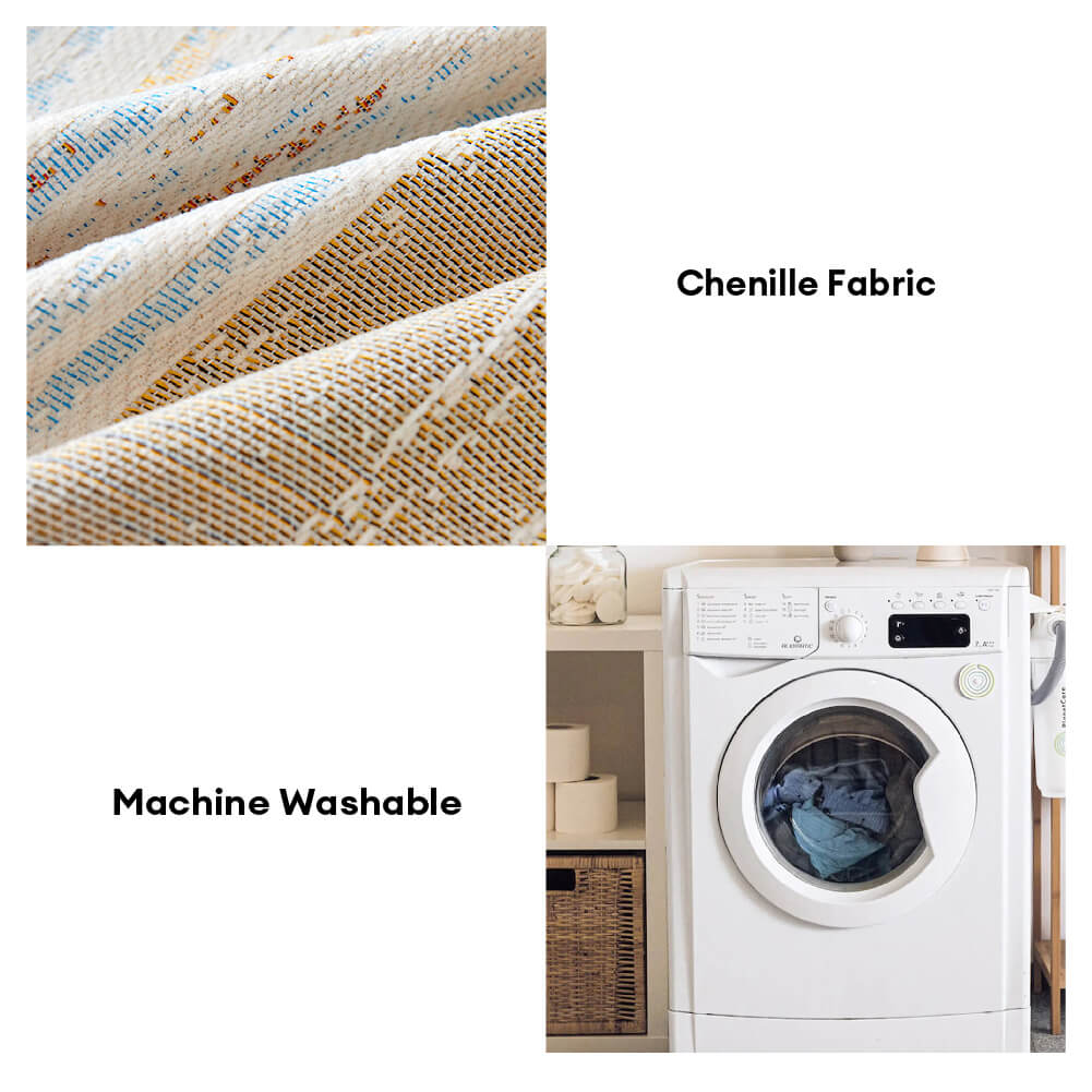 Colourful Rainbow Gradient Full Sofa Drape Throw Sofa Cover