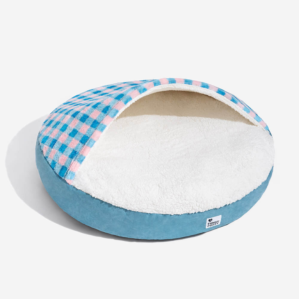 Round Canopy Dream Dog Bed Pet Nest Bed