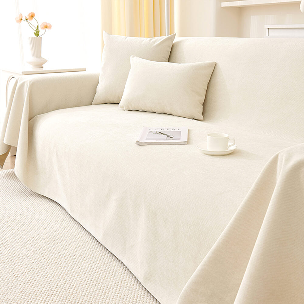 Soft and Waterproof Scratch-Resistant Non-Linting Throw Corner Couch Cover