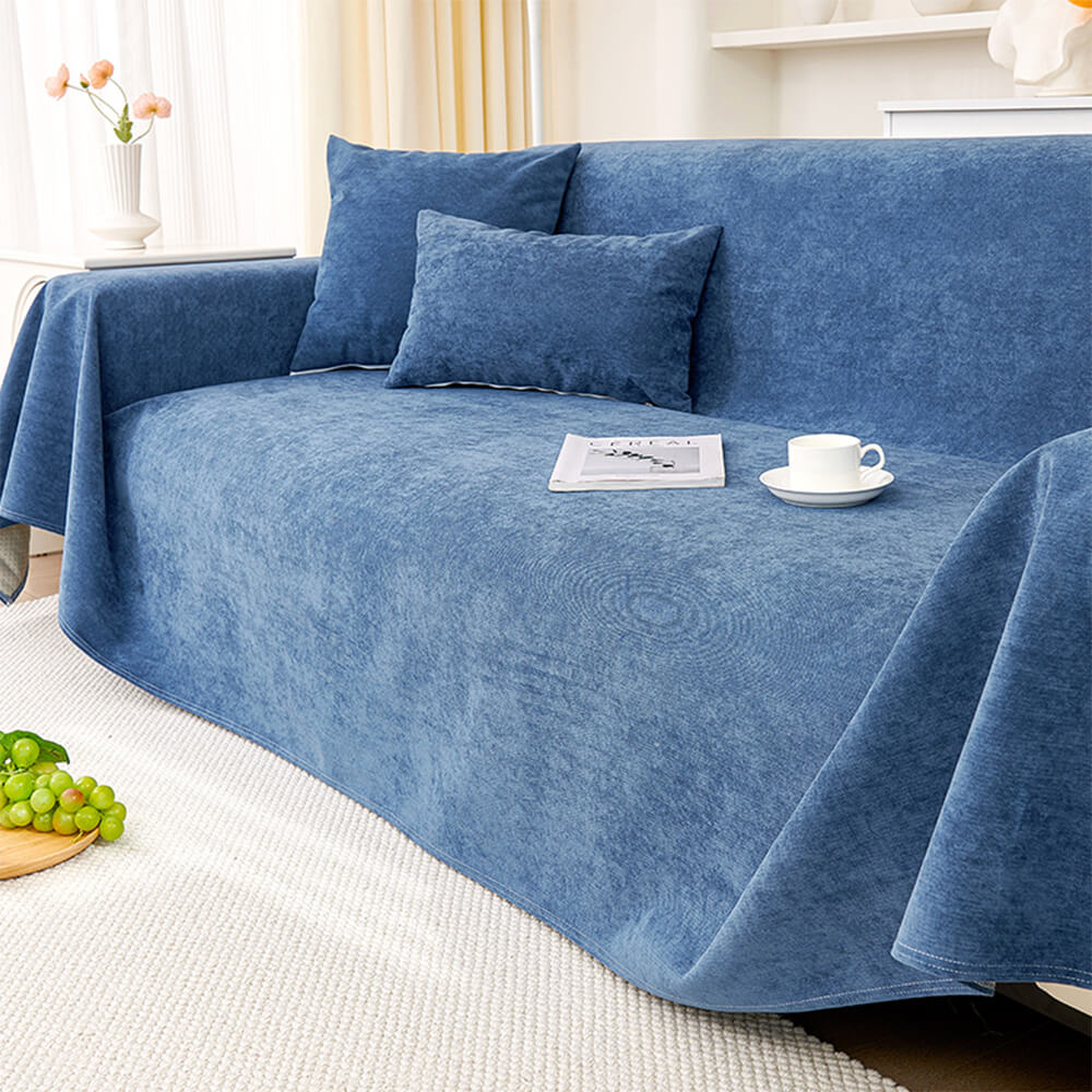 Soft and Waterproof Scratch-Resistant Non-Linting Throw Corner Couch Cover