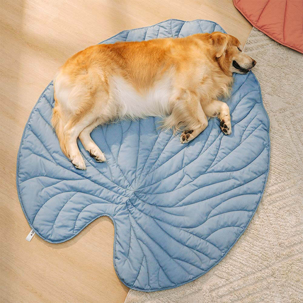 Super Large High Quality Leaf Shape Human Mat Dog Blanket