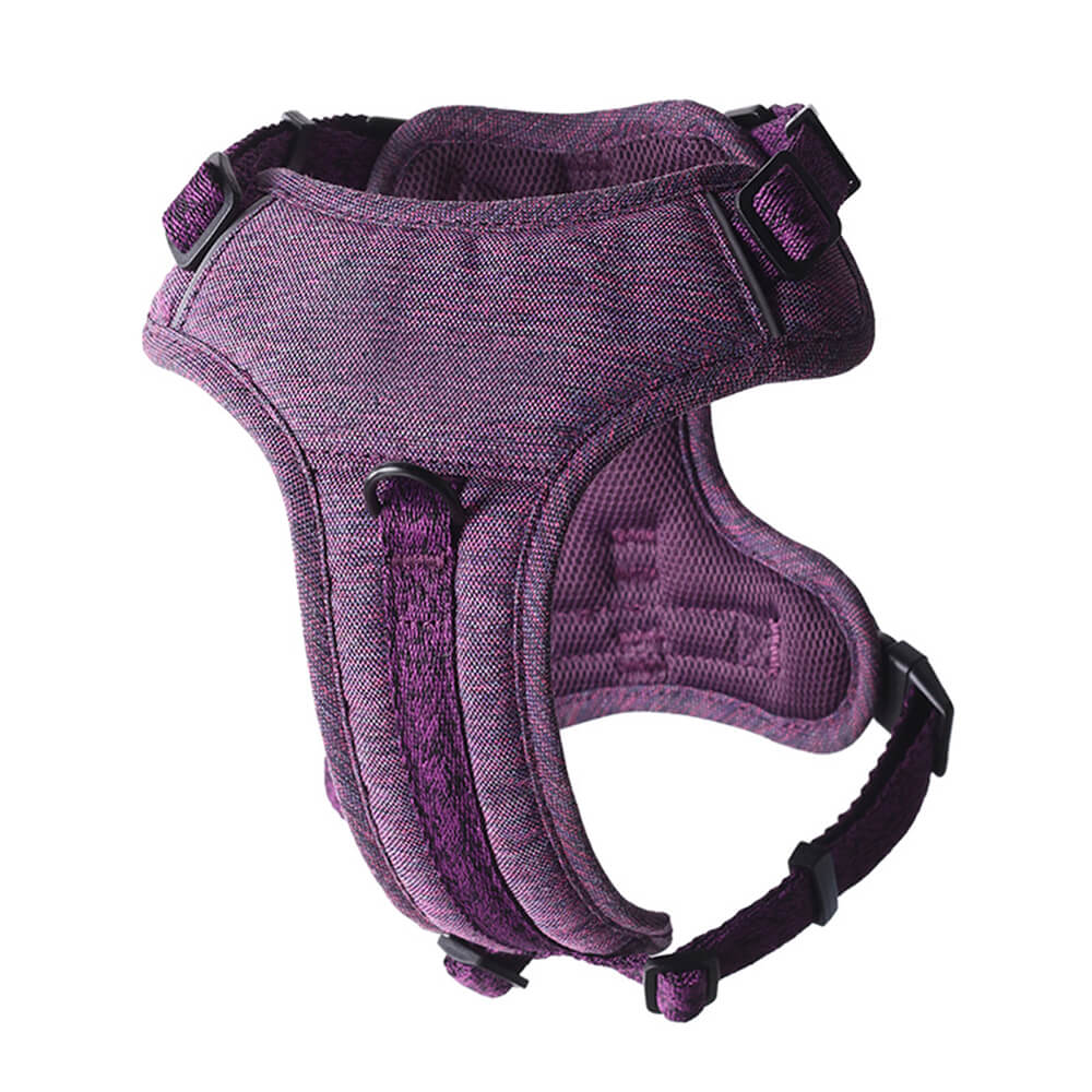 Eco-friendly Recycled Fabric No-Pull Dog Harness/Lead