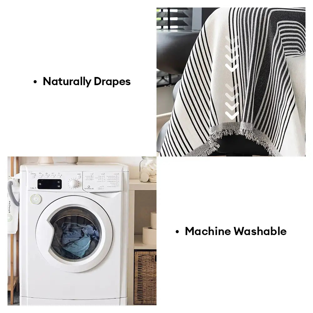 Geometric Striped Chenille Durable Sofa Protection Sofa Throw Blanket Sofa Cover Settee Cover