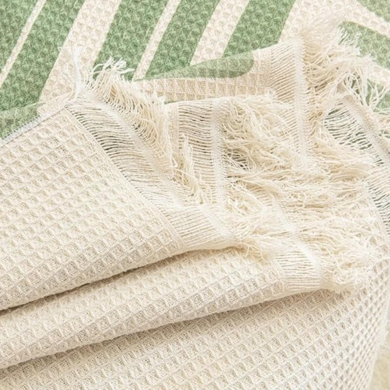 Geometric Pattern Multicolour Sofa Cover - Modern Design for a Stylish Home