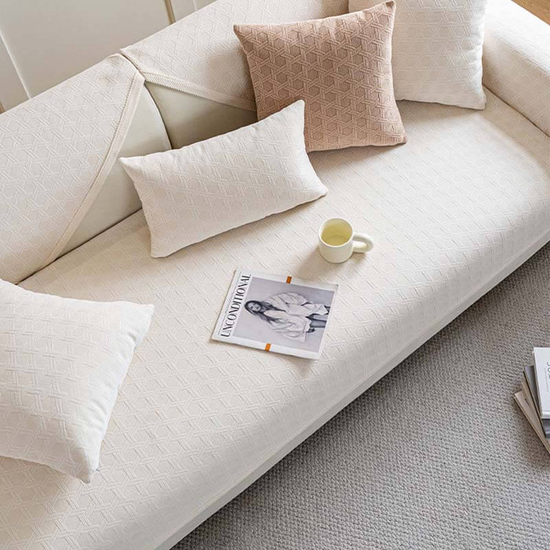 Jacquard Chenille Fabric Water-resistant & Oil-proof Sofa Cover