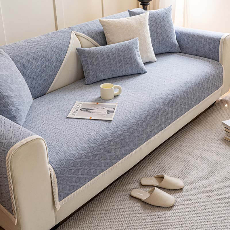 Jacquard Chenille Fabric Water-resistant & Oil-proof Sofa Cover