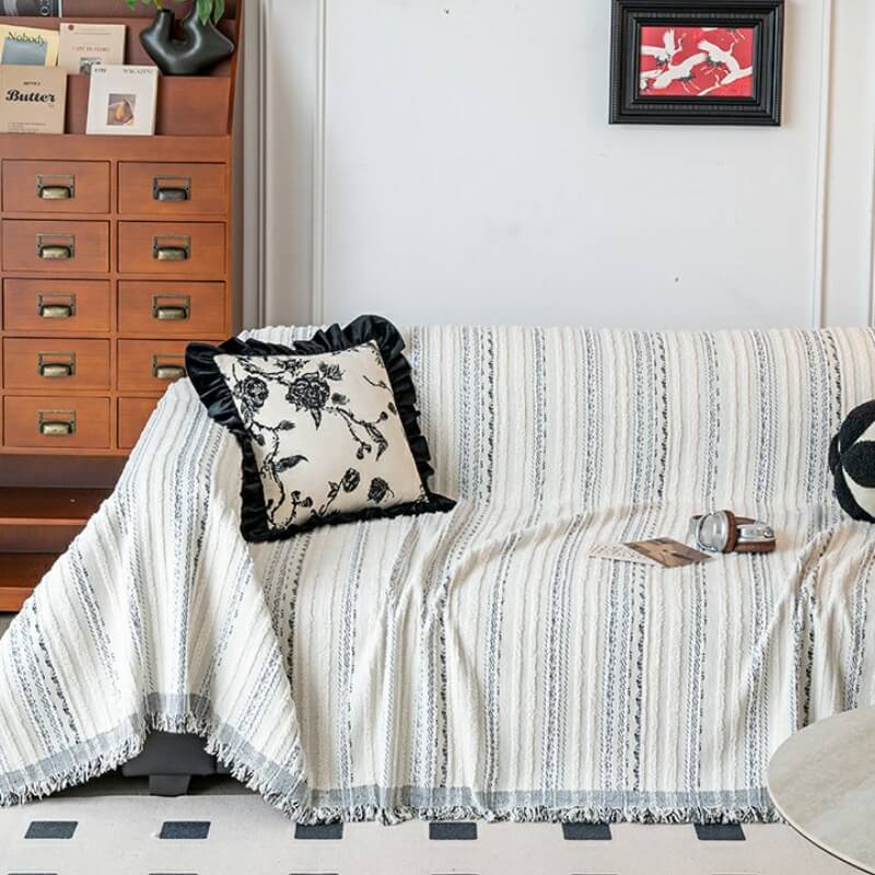Jacquard Chenille Sofa Full Cover Protective Anti-Scratch Sofa Cover