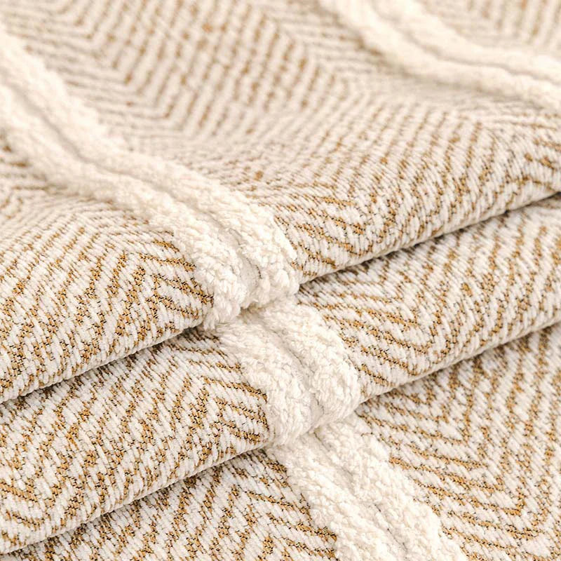 Large Herringbone Chenille Thickened Scratch-Resistant Sofa Cover Protection Sofa Throw Cover