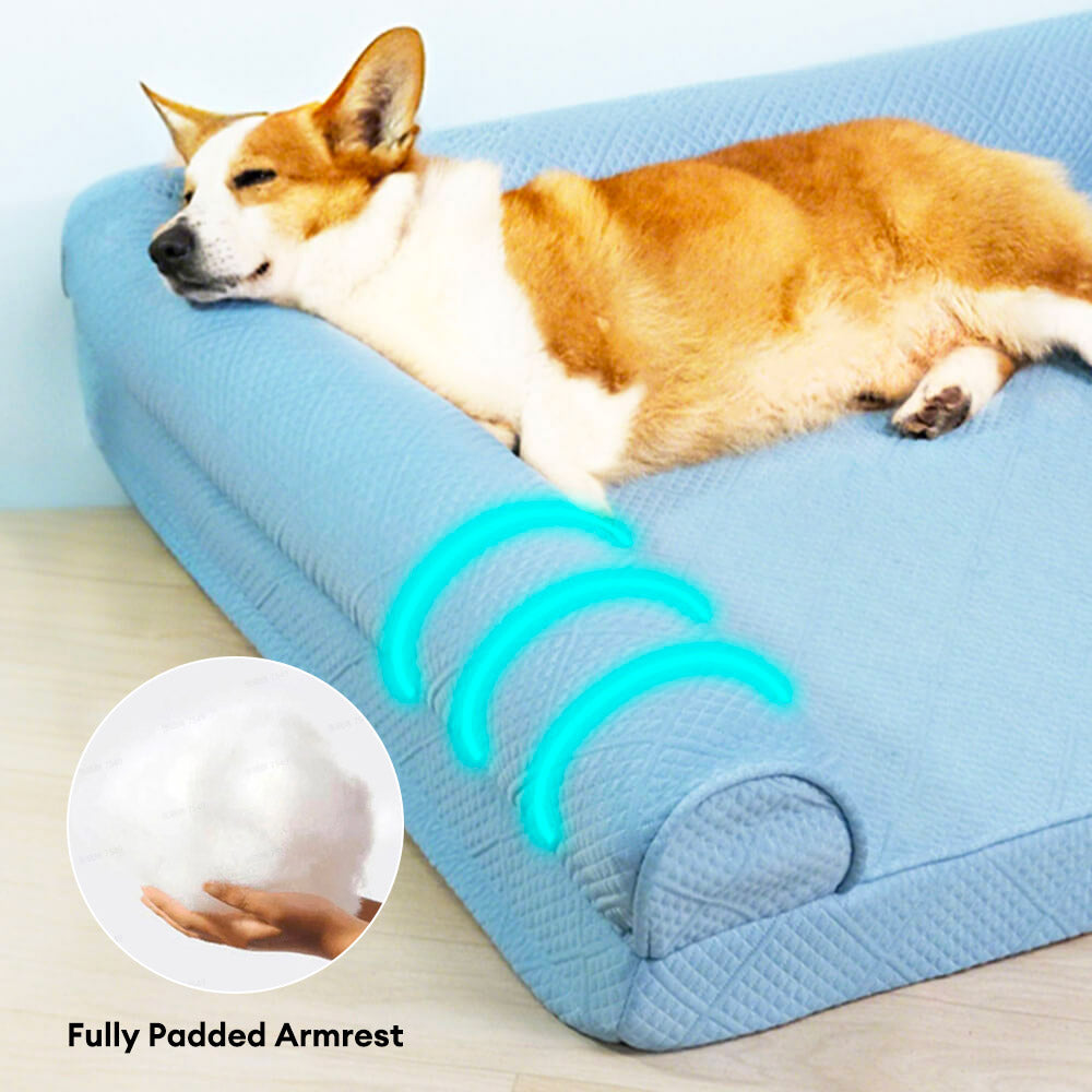 Large Cooling Breathable Non-Slip Orthopaedic Dog Bed