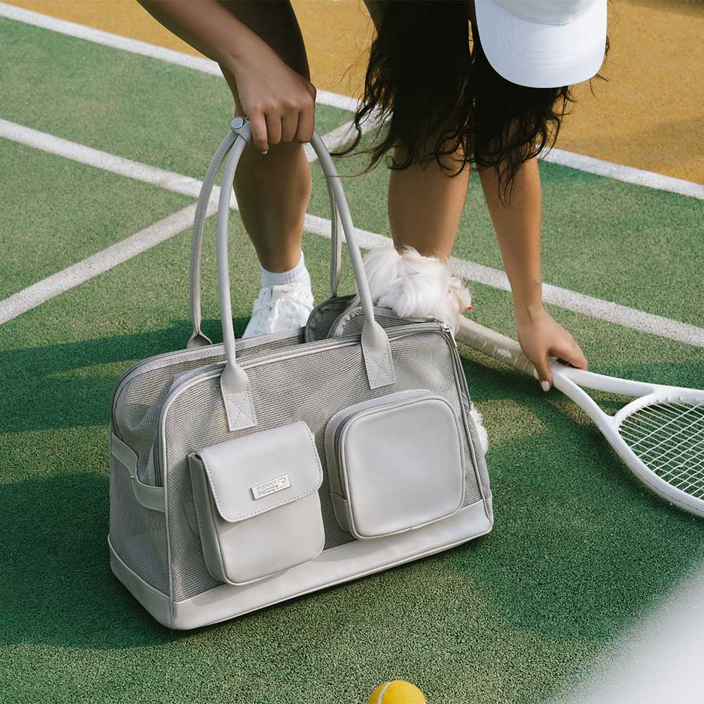 Lightweight Breathable Mesh Safe Pet Carrier - Urban Ease