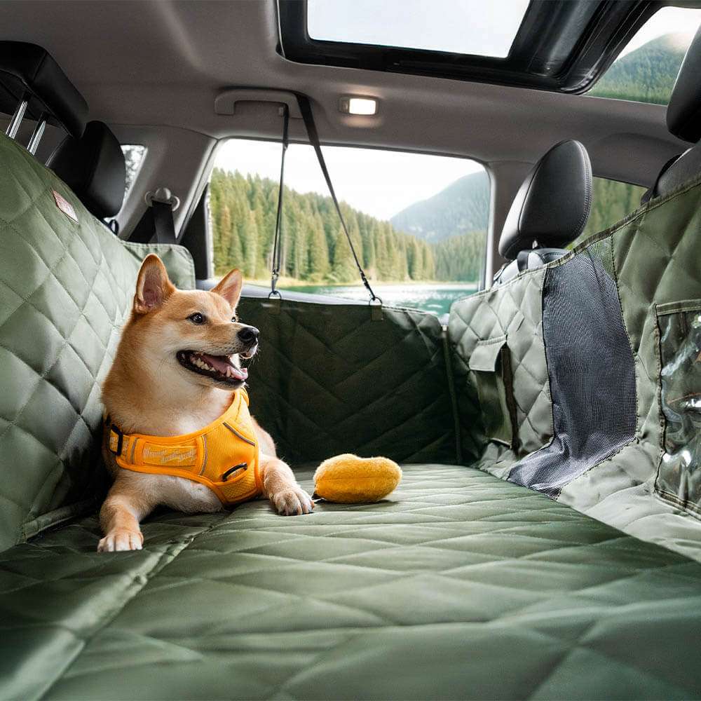 Mobile Bedroom Extra-Large Full Coverage Dog Back Seat Extender - Ideal for Travel & Camping